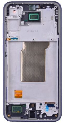 LCD screen Samsung A356 A35 5G with touch screen and frame Navy OLED (real size)