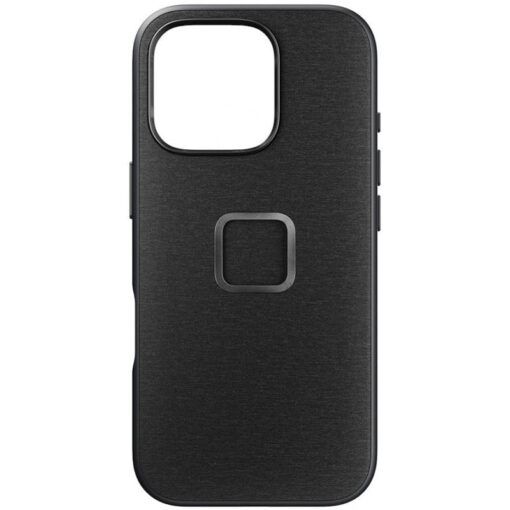 Kaitseümbris Everyday Case, Apple iPhone 16 Pro, tumehall, MagSafe, riidest tagaküljega, Peak Design