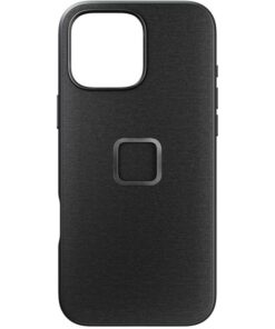 Kaitseümbris Everyday Case, Apple iPhone 16 Pro Max, tumehall, MagSafe, riidest tagaküljega, Peak Design