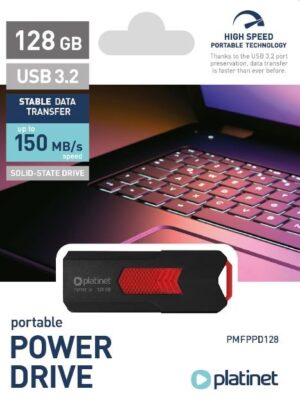 Memory usb drive Platinet Power Drive 128GB USB 3.2