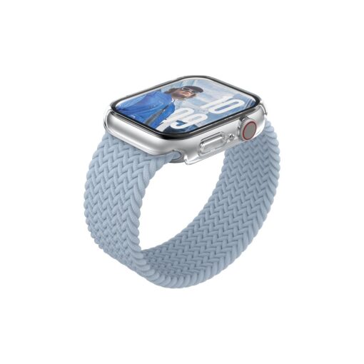 Kaitseklaas raamiga Apple Watch Series 10 (42mm), läbipaistva äärega, õhuke, eemaldatav, PanzerGlass