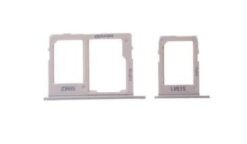 SIM card holder Samsung A605 A6+ 2018 (2 pcs) gold ORG