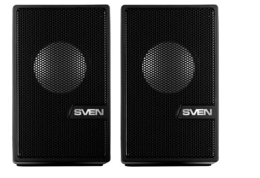 Speakers (2pcs) Sven (SV-021399) (3.5mm) black