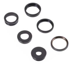 iPhone 14 Pro/14 Pro Max lens for camera with frame Space Black (3pcs) ORG
