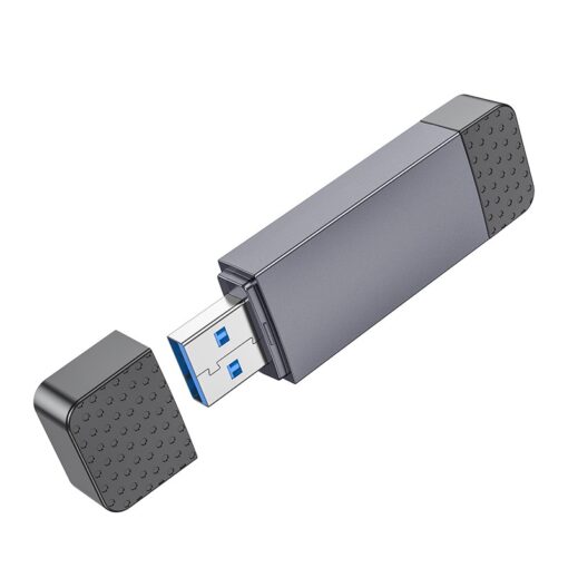 Mälukaardilugeja  Hoco HB45 USB-C/USB-A 2-in-1 USB2.0 hall - Image 2