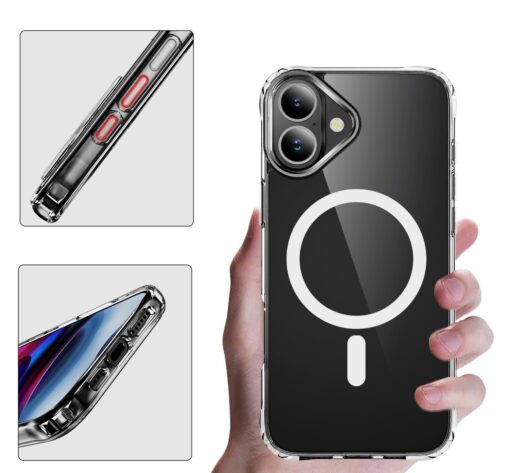 Telefoniümbris Perfectionists Clear Mag Case Apple iPhone 16 Plus läbipaistev - Image 2
