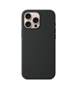 Telefoniümbris Mag Silicone Case Apple iPhone 14 Pro Max must