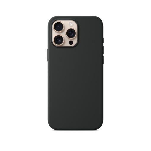 Telefoniümbris Mag Silicone Case Apple iPhone 14 Pro Max must