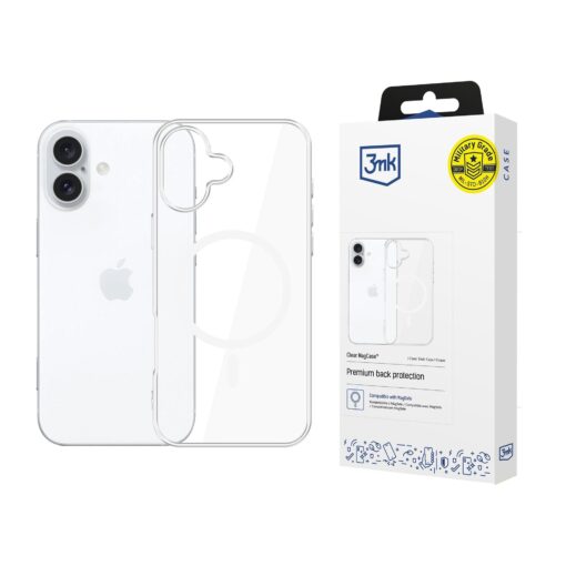 Telefoniümbris 3mk Clear MagCase Apple iPhone 16 Plus