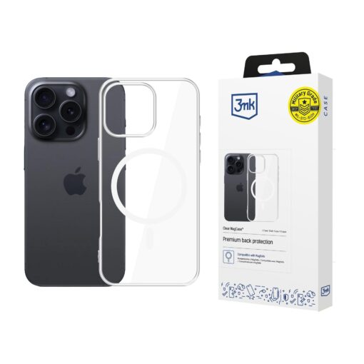 Telefoniümbris 3mk Clear MagCase Apple iPhone 16 Pro