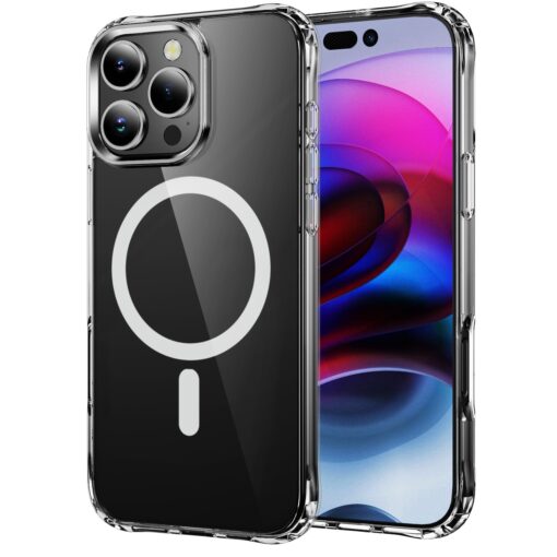 Telefoniümbris Perfectionists Clear Mag Case Apple iPhone 14 Pro Max läbipaistev