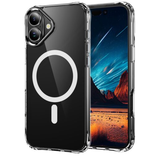 Telefoniümbris Perfectionists Clear Mag Case Apple iPhone 16 Plus läbipaistev