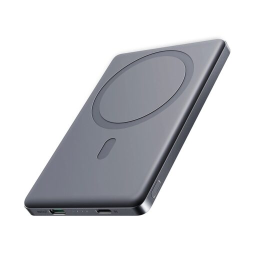 Väline aku Power Bank Joyroom JR-PBM08 20W Magnetic Wireless 5000mAh Space Grey