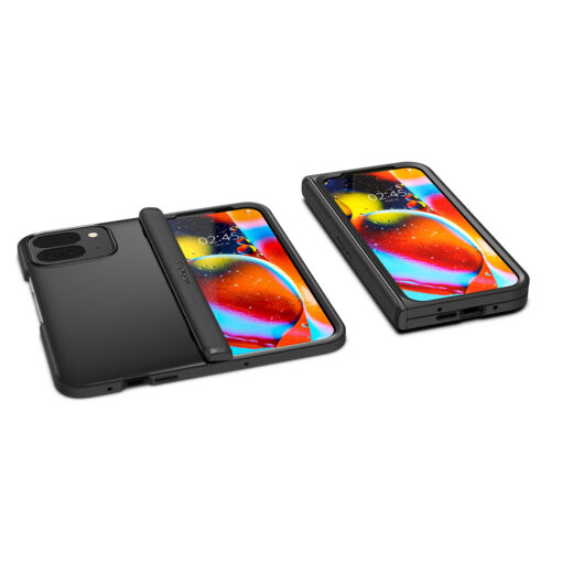 Kaitseümbris Slim Armor Pro, Google Pixel 9 Pro Fold, must, Spigen - Image 11