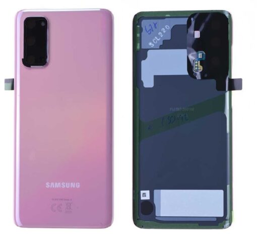 Back cover for Samsung G980/G981 S20 Cloud Pink original (used Grade A)