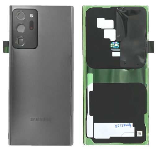 Back cover for Samsung N985/N986 Note 20 Ultra Mystic Black original (service pack)