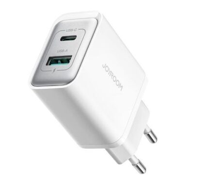 Charger JOYROOM (TCF15) (1xUSB-C;1xUSB 3A 30W) white