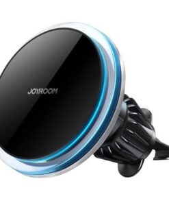 Wireless car charger+holder JOYROOM (JR-ZS291) Magnetic (MagSafe 15W) for using on ventilation grille black