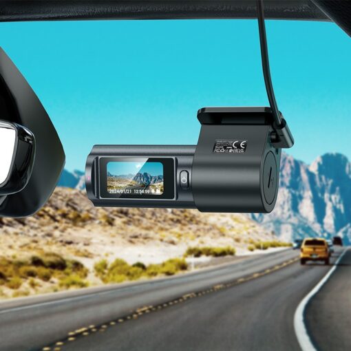 Videosalvesti Hoco DV7 2K Display Hidden Driving Recorder - Image 4