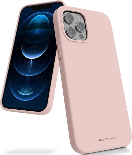 Telefoniümbris Mercury Silicone Case Samsung S721 S24 FE roosa liivavärv