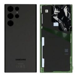 Back cover for Samsung S908 S22 Ultra Phantom Black original (service pack)