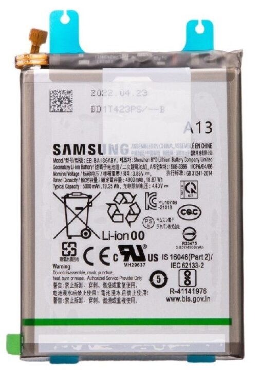 Battery original Samsung A136 A13 4900mAh EB-BA136ABY (service pack)