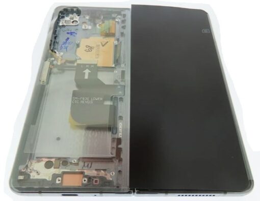 LCD screen Samsung F936 Z Fold4 5G with touch screen (Inner) Grey Green original (used Grade B)