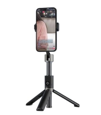 Selfie stick + tripod Dudao (F18B) black