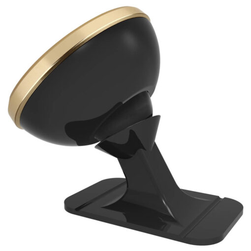 Baseus car holder 360 magnetic gold - Image 2