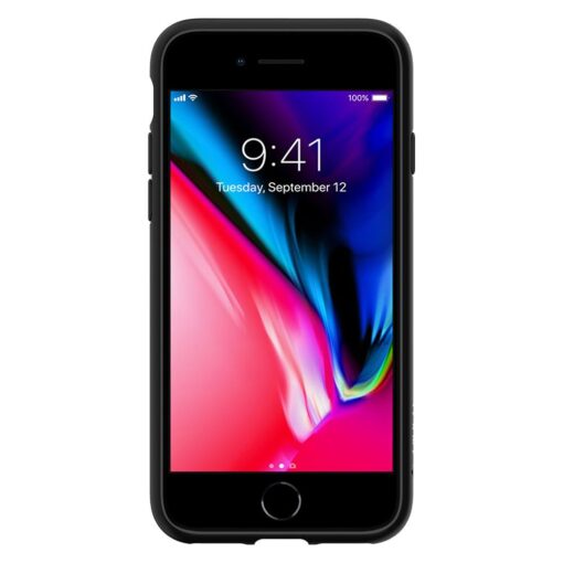 Spigen Ultra Hybrid case for iPhone 7 / 8 / SE 2020 / SE 2022 black - Image 4