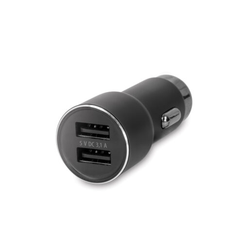 Forever CC-04 car charger 2x USB 3.1A black - Image 4