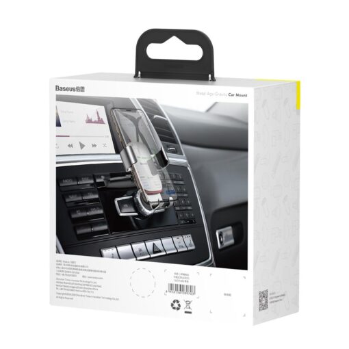 Baseus car holder Metal Age gravity CD version black - Image 3