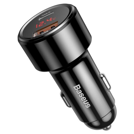 Baseus car charger Magic PPS QC 4.0+ USB + PD black 45W - Image 2