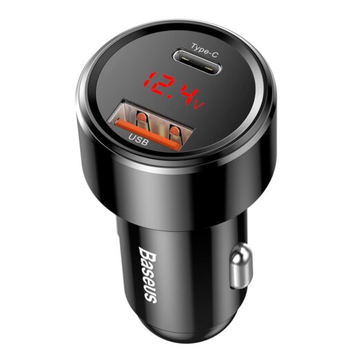 Baseus car charger Magic PPS QC 4.0+ USB + PD black 45W - Image 3