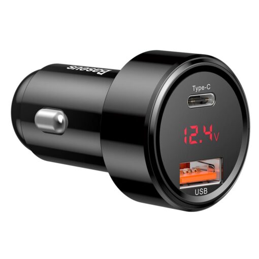 Baseus car charger Magic PPS QC 4.0+ USB + PD black 45W - Image 4