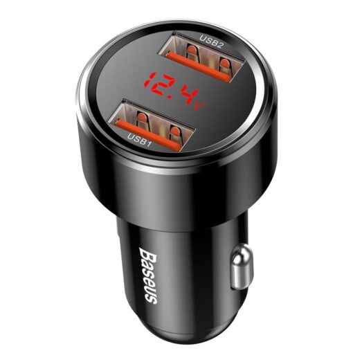 Baseus car charger Magic PPS QC 4.0+ 2USB black 45W - Image 3