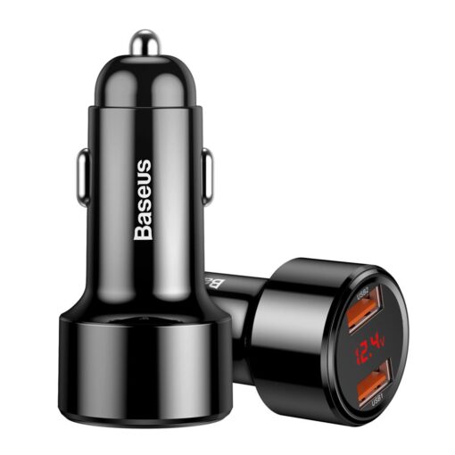 Baseus car charger Magic PPS QC 4.0+ 2USB black 45W - Image 5