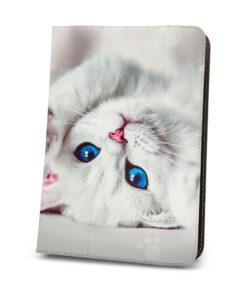 Universal case Cute Kitty for tablet 9-11''(L27 x W20 mm)