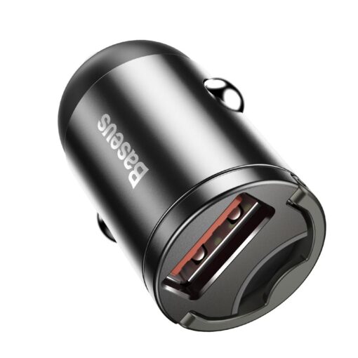 Baseus car charger Tiny Star Mini QC 3.0 30W 1x USB gray - Image 2