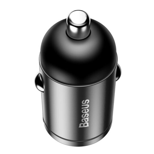 Baseus car charger Tiny Star Mini QC 3.0 30W 1x USB gray - Image 3