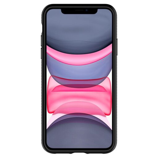 Spigen Liquid Air case for iPhone 11 matte black - Image 4