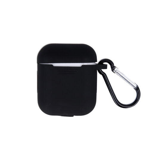 Case for Airpods / Airpods 2 black with hook