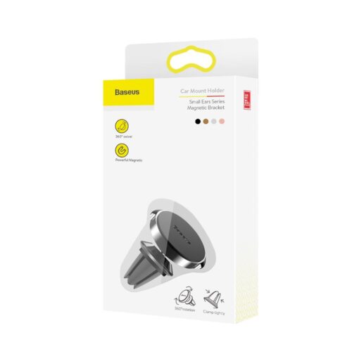 Baseus car holder Small Ears magnetic air vent black - Image 6