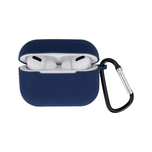 Case for Airpods Pro dark blue with hook - Image 2