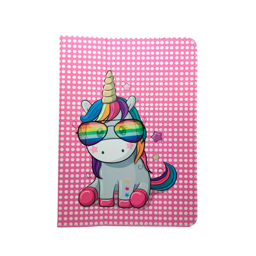 Universal case Rainbow Unicorn for tablet 9-11''(L27 x W20 mm)