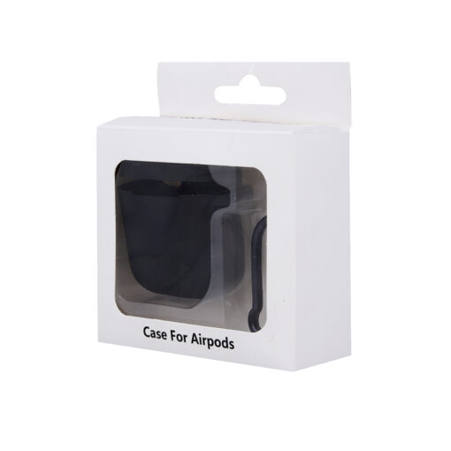 Case for Airpods / Airpods 2 black with hook - Image 5