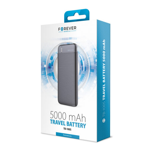 Forever power bank TB-100S 5000 mAh black - Image 6