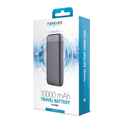 Forever power bank TB-100M 10000 mAh black - Image 7