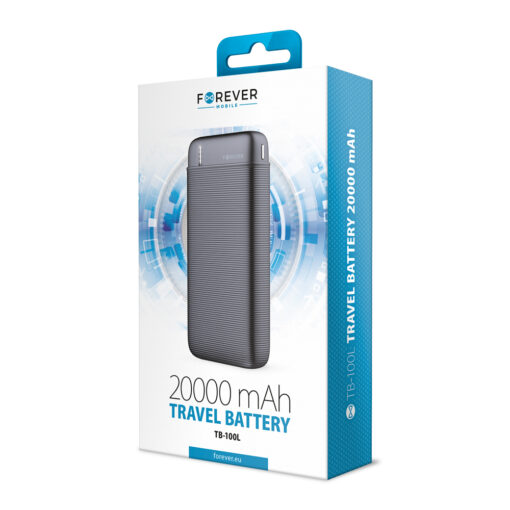 Forever power bank TB-100L 20000 mAh black - Image 8