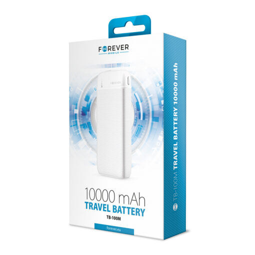 Forever power bank TB-100M 10000 mAh white - Image 5